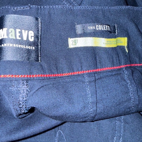 Anthropologie The Colette Magic Fabric Crop Wide-Leg Pants by Maeve - Picture 4 of 4